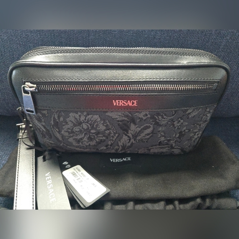 Versace NWT Wristlet Clutch